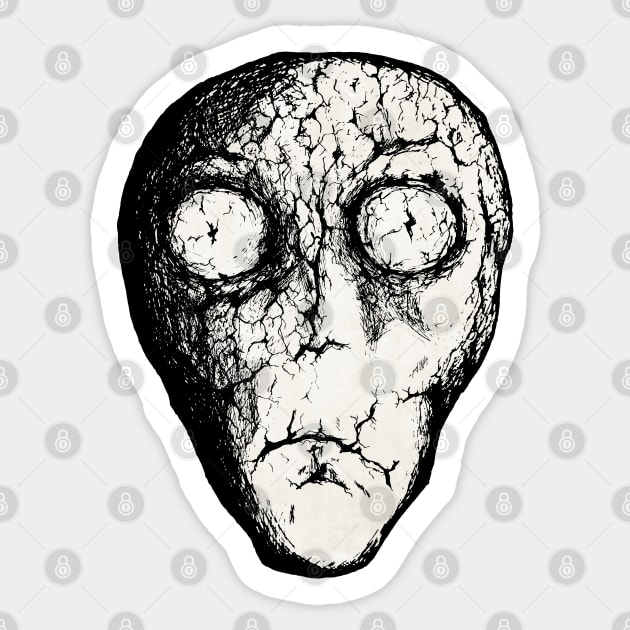 Draugr - Void Gaze Sticker by surmind